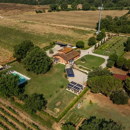 Private With Pool On Vineyards Feriehus Cortona